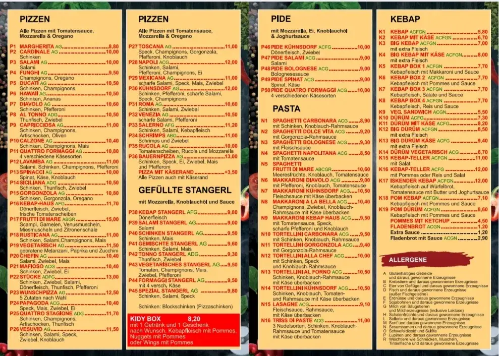 Menu_KÜHNSDORF KEBAPHAUS_Kühnsdorf_immagine_1