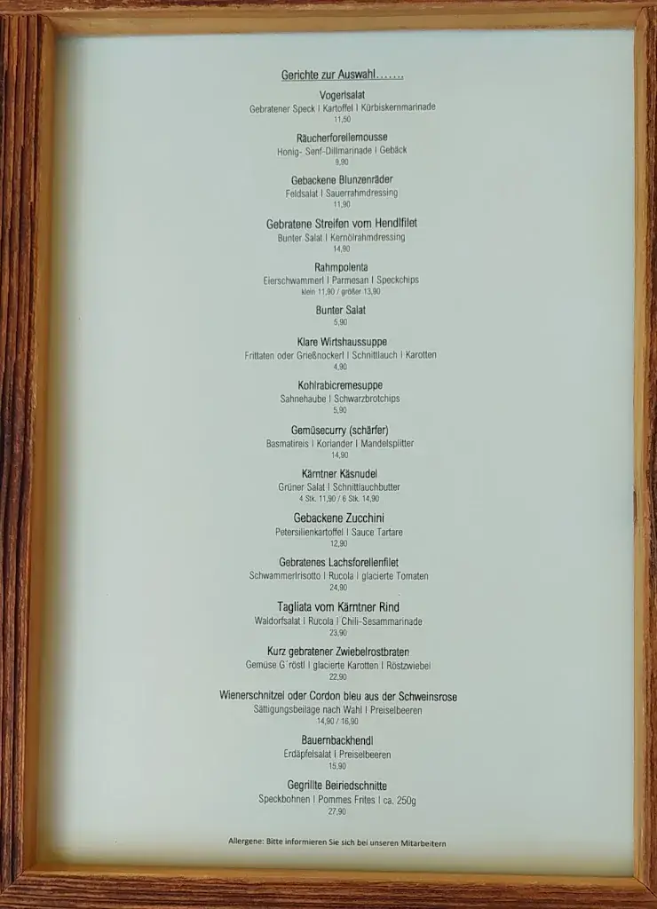 Menu_Der Schumi Landgasthof_Launsdorf_image_2