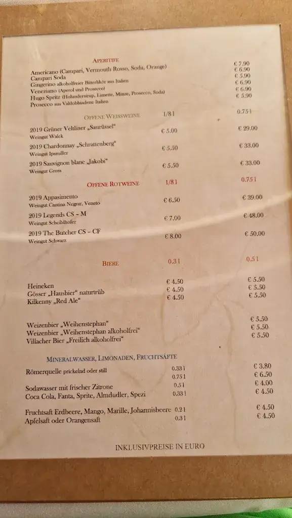 Menu_Harry's Farm - Steakhouse am Faaker See_Ledenitzen_image_2