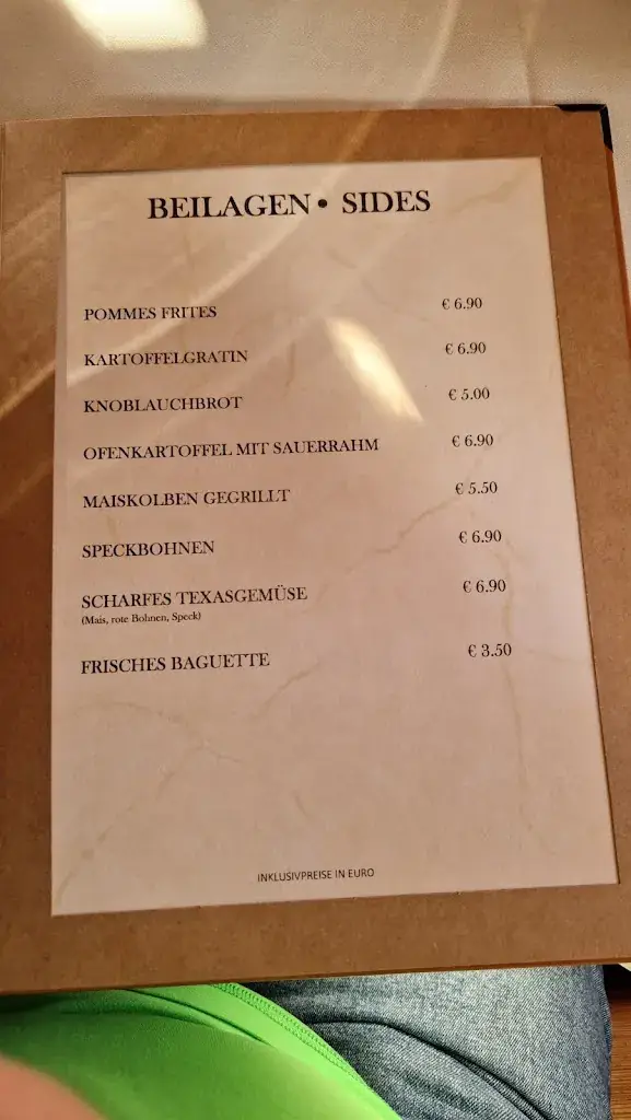 Menu_Harry's Farm - Steakhouse am Faaker See_Ledenitzen_image_4