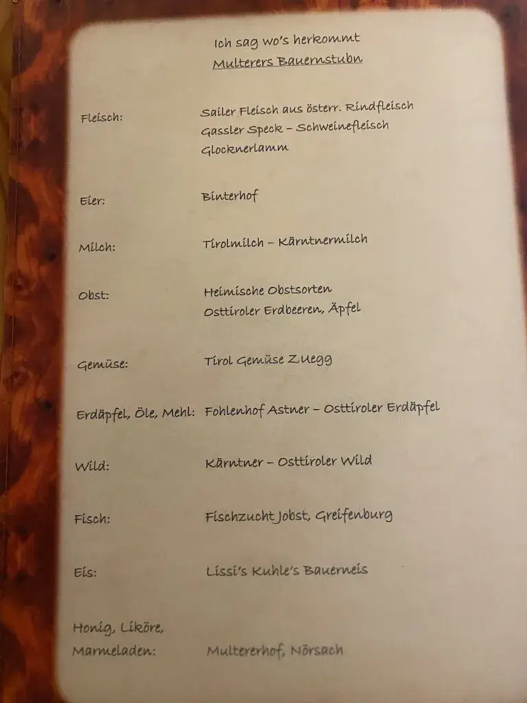 Menu_Multerers Bauernstubn_Lobersberg_immagine_3