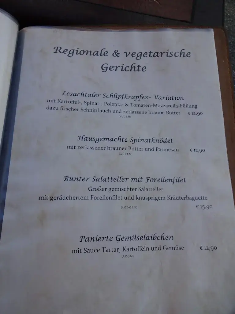 Menu_Mascha Wirt – Gasthaus Wilhelmer_Lesachtal_image_1