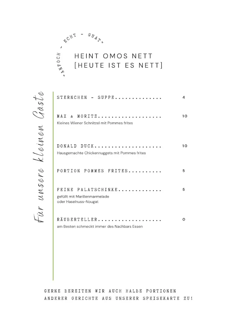 Menu_Berggasthof-Pension Lahnerhof_Lesachtal_immagine_3
