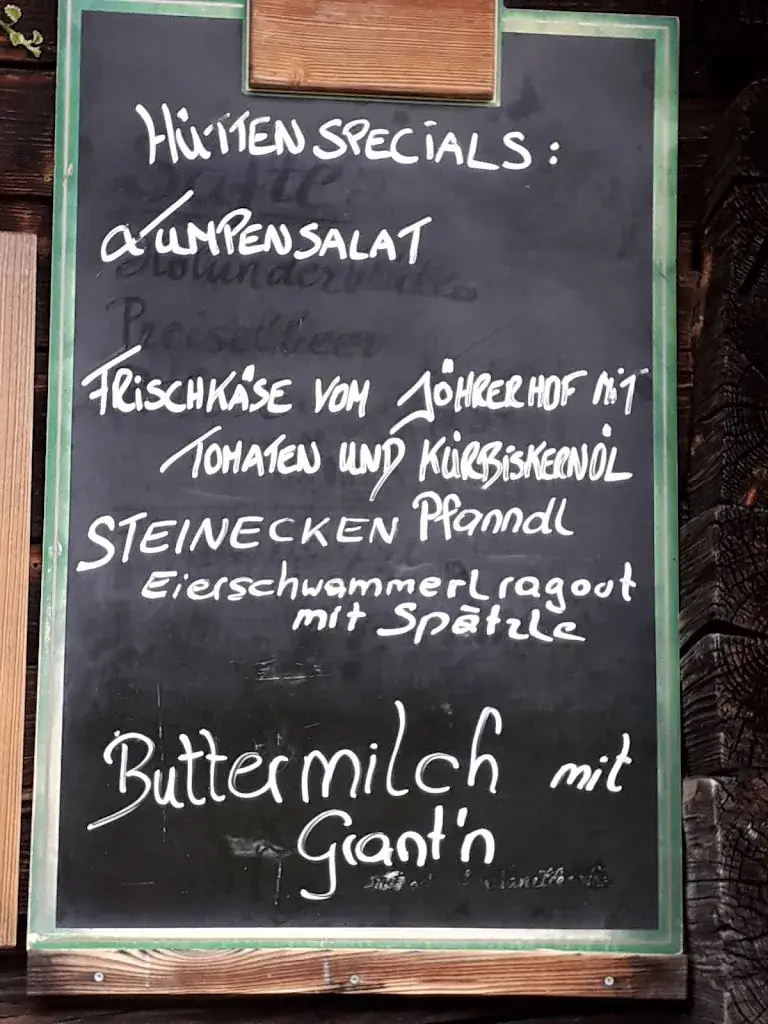 Menu_Jausenstation Steineckenalm_Lesachtal_immagine_1