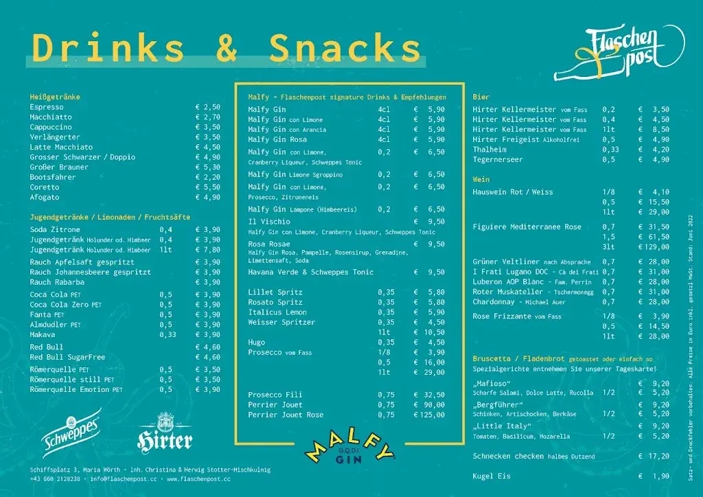 Menu_Café Bistro Flaschenpost_Maria Wörth_image_3