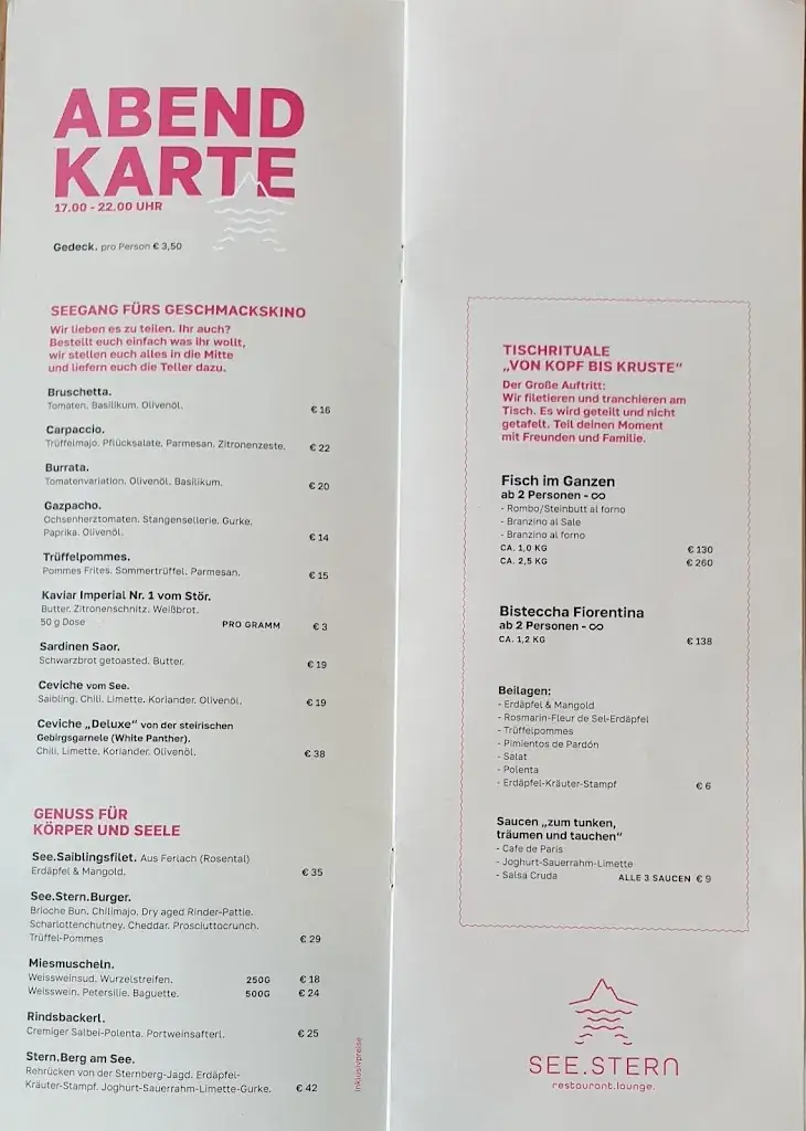 Menu_SEE.STERN - Restaurant & Lounge_Maria Wörth_image_2