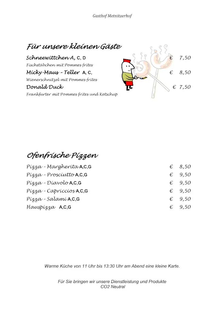 Menu_Gasthof Metnitzerhof_Metnitz_immagine_3