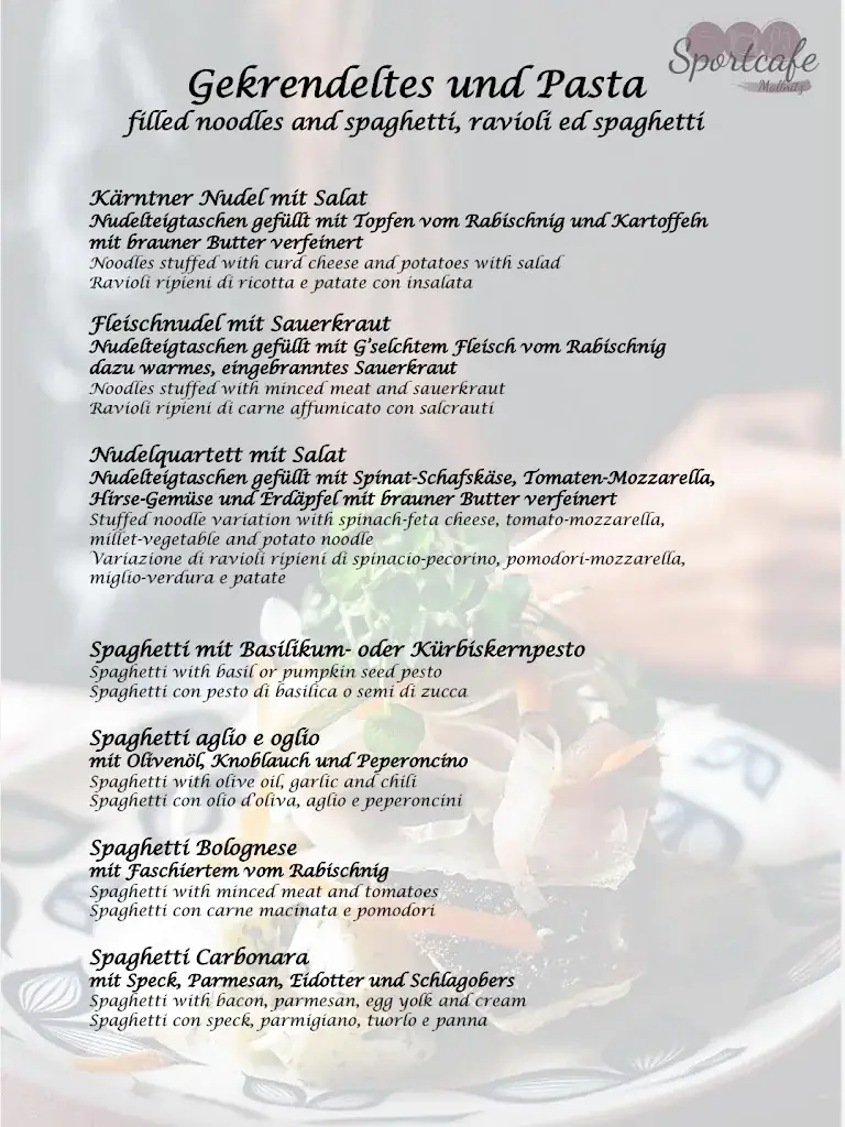 Menu_Sportcafe Mallnitz_Mallnitz_image_2