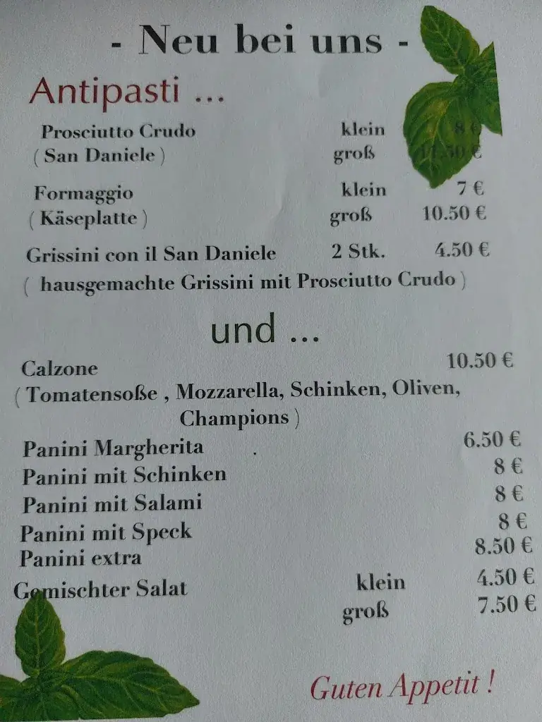 Menu_Michi's Pizza Bistro mit Selfservice_Mallnitz_image_1