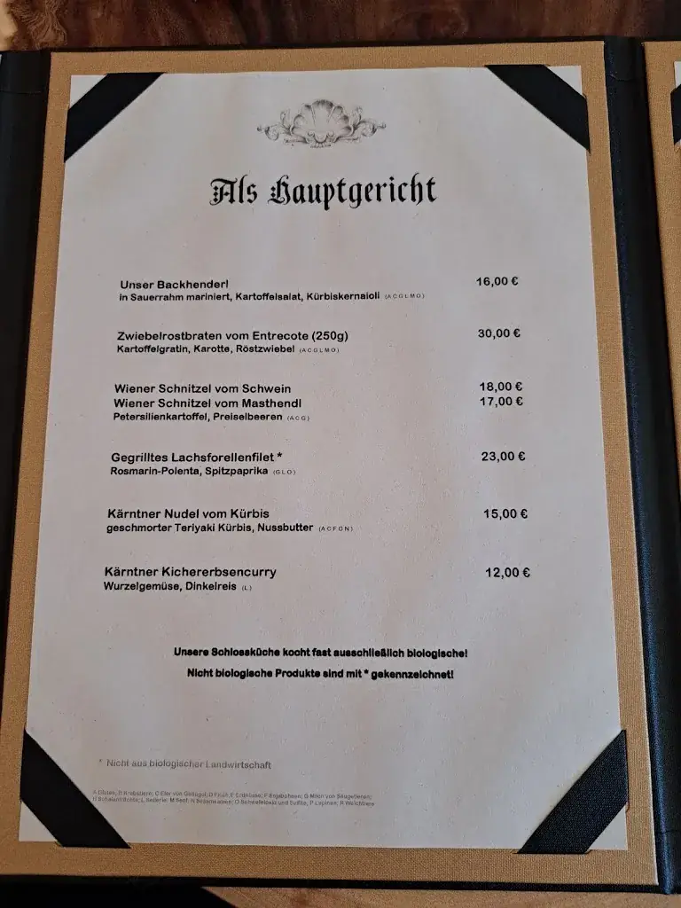 Menu_Schloss Töscheldorf - Bio-Restaurant, Event, Catering_Mölbling_image_4