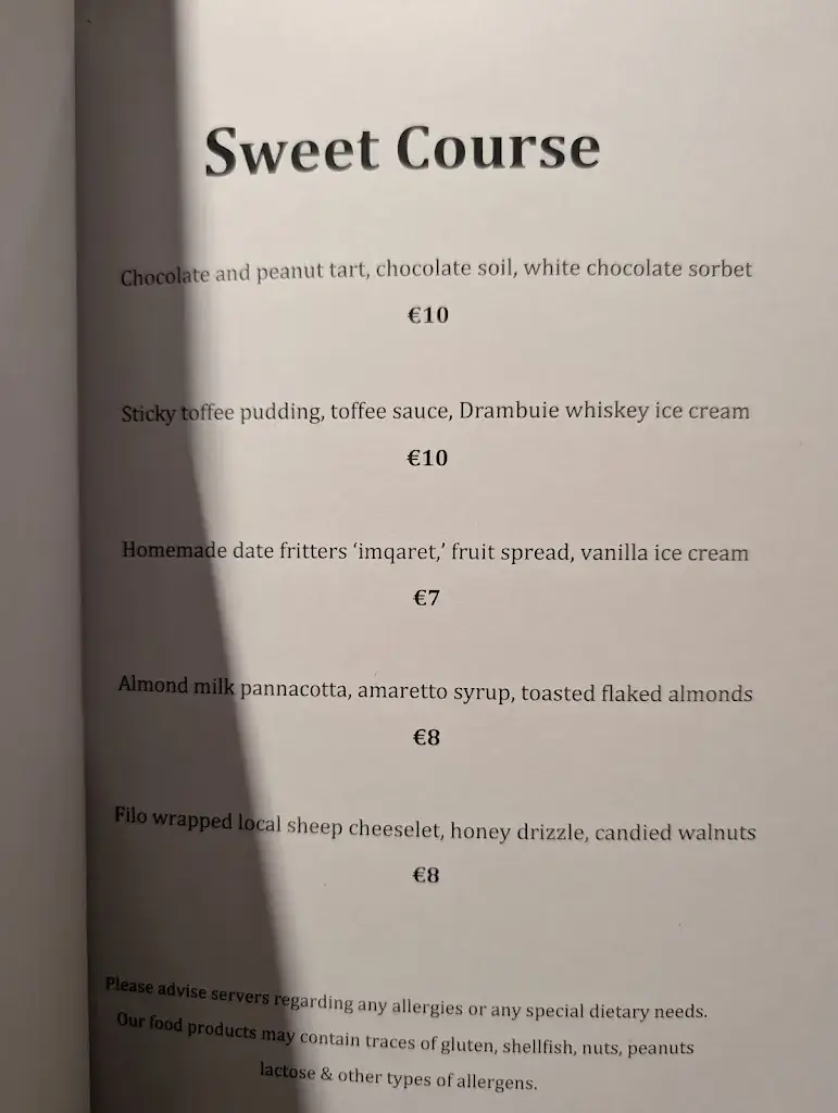 Menu_The Fork and Cork Restaurant_Malta_image_4