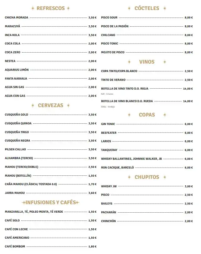 Menu_Paradero Perú_Deutsch Jahrndorf_image_1