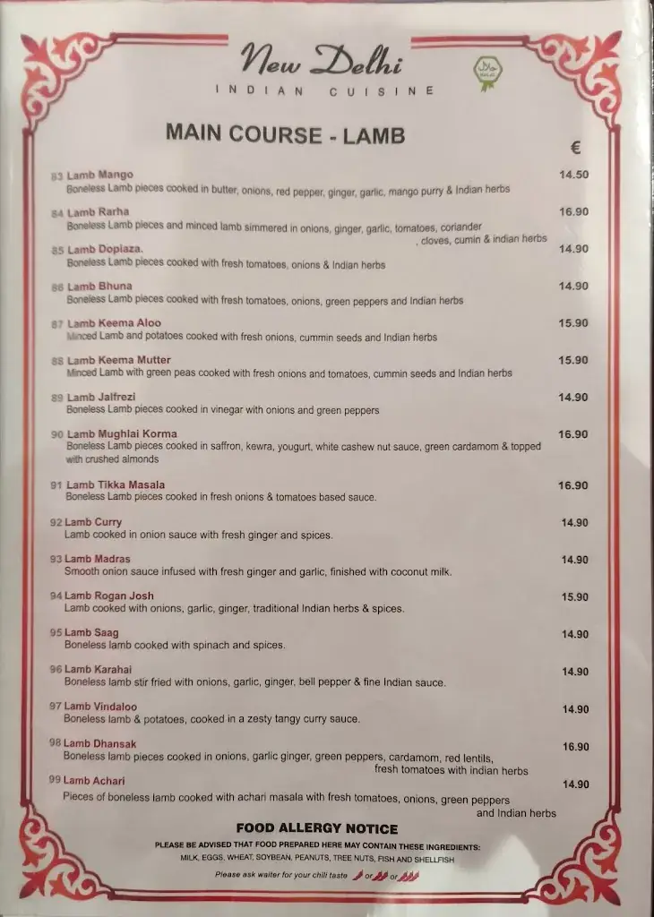 Menu_New Delhi_Malta_image_4