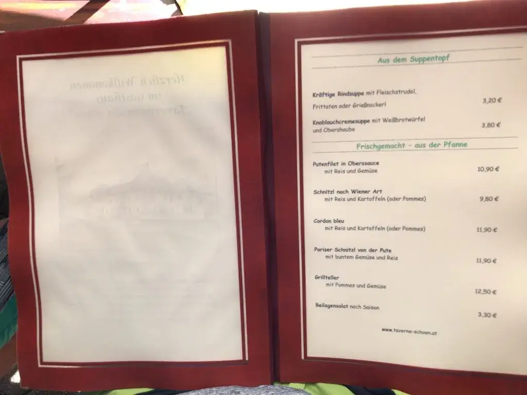 Menu_Taverne in der Schön_Micheldorf_image_3