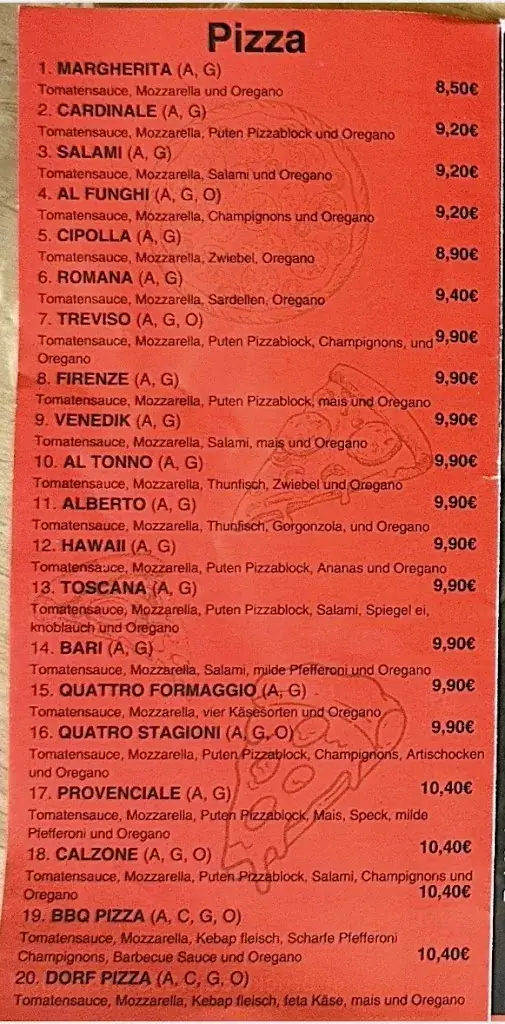 Menu_Pizzeria Arezzo_Micheldorf_image_2