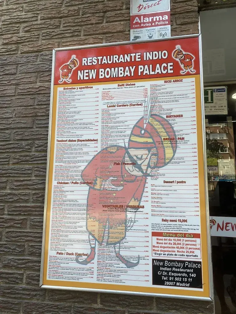 Menu_New Bombay Palace Restaurant_Deutsch Jahrndorf_image_2