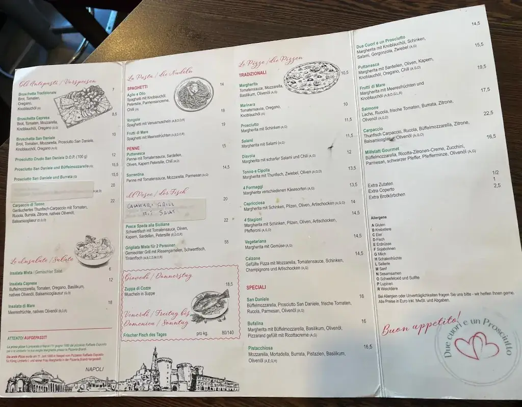 Menu_Restaurant Due cuori e un Prosciutto_Millstatt_image_1