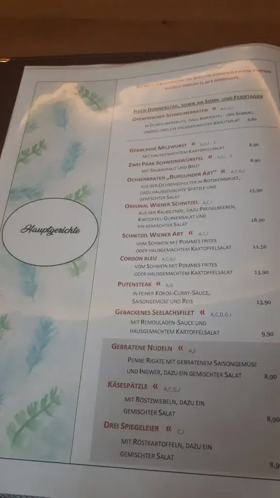 Menu_Gasthof Drei Tannen_Moosburg_image_3