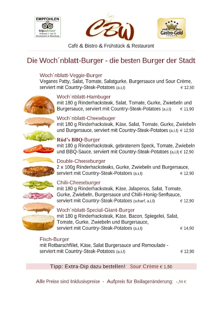 Menu_Café-Bistro Woch'nblatt_Moosburg_image_1