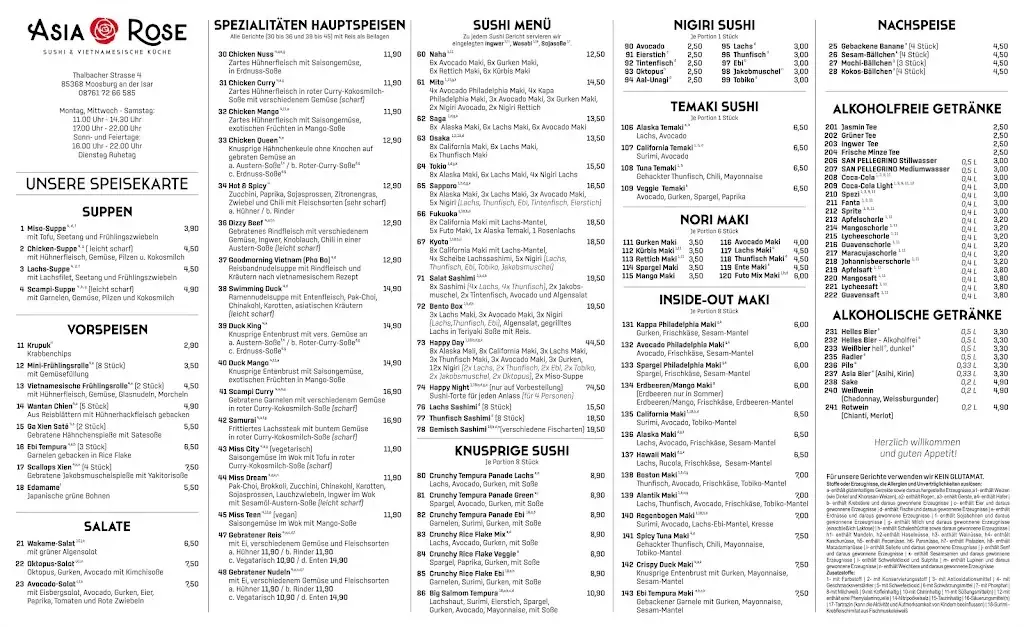 Menu_Asia Rose Restaurant_Moosburg_immagine_1