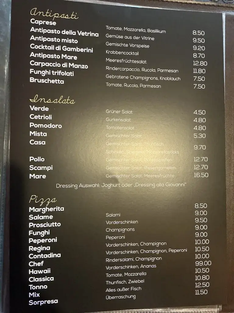 Menu_Restaurant Da Sophie e Massimo - Gasthaus zur Kegelhalle_Moosburg_immagine_2