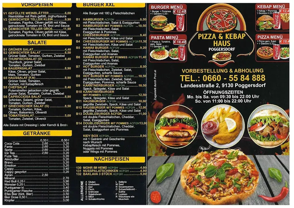 Menu_Pizza & Kebap Haus Poggersdorf_Poggersdorf_immagine_4