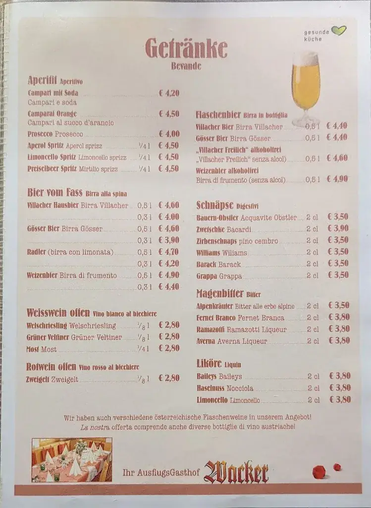 Menu_Gasthof Wacker_Radenthein_immagine_3