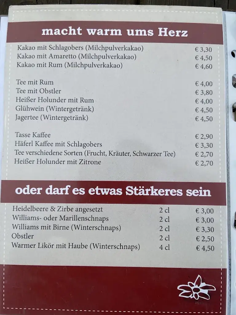 Menu_Pritzhütte_Rennweg am Katschberg_image_1