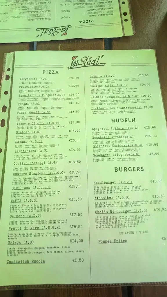 Menu_Restaurant Imstadl_Rennweg am Katschberg_immagine_1