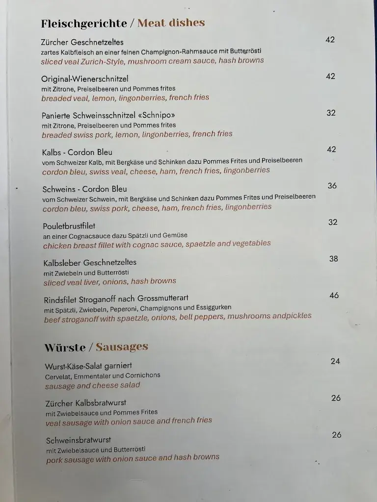 Menu_Zum Königstuhl - Schweizer Restaurant in Zürich Niederdorf_Niederdorf_image_3