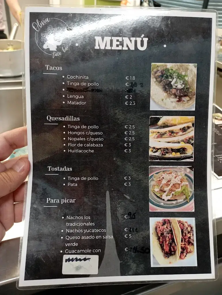 Menu_Olivia Taco Bar_Deutsch Jahrndorf_immagine_2