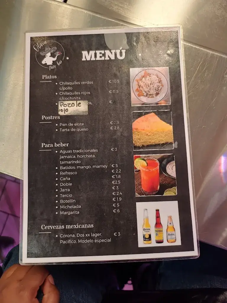 Menu_Olivia Taco Bar_Deutsch Jahrndorf_immagine_3