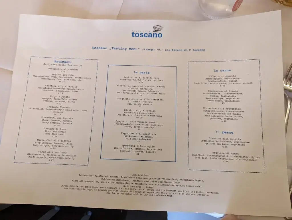 Menu_Ristorante Toscano_Niederdorf_image_1