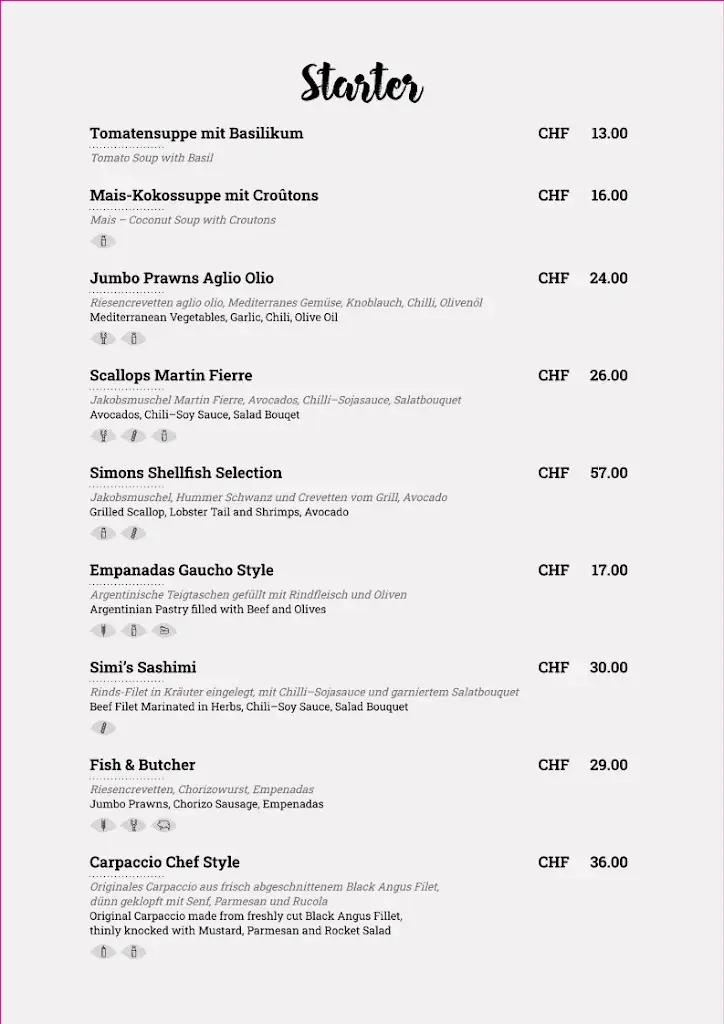 Menu_Simon's Steakhouse_Niederdorf_image_4