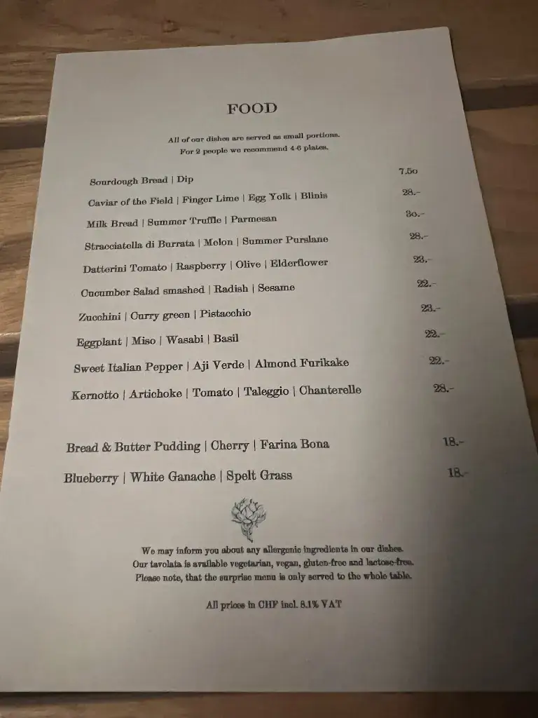 Menu_Neue Taverne_Niederdorf_immagine_3