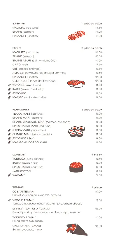 Menu_Barfüsser Sushi Bar & Lounge Niederdorf_Niederdorf_image_4