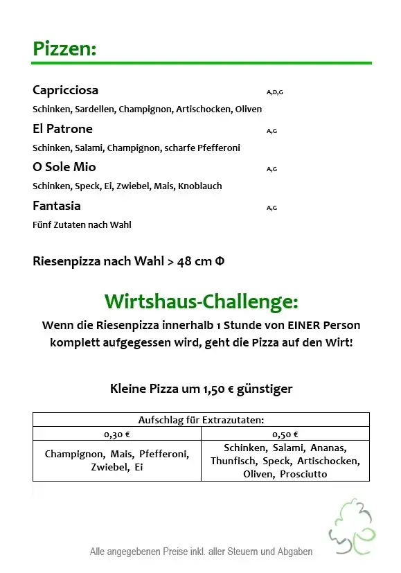 Menu_Gasthaus zur Linde_Sankt Georgen im Lavanttal_immagine_2