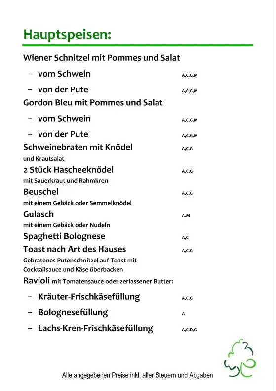 Menu_Gasthaus zur Linde_Sankt Georgen im Lavanttal_immagine_3