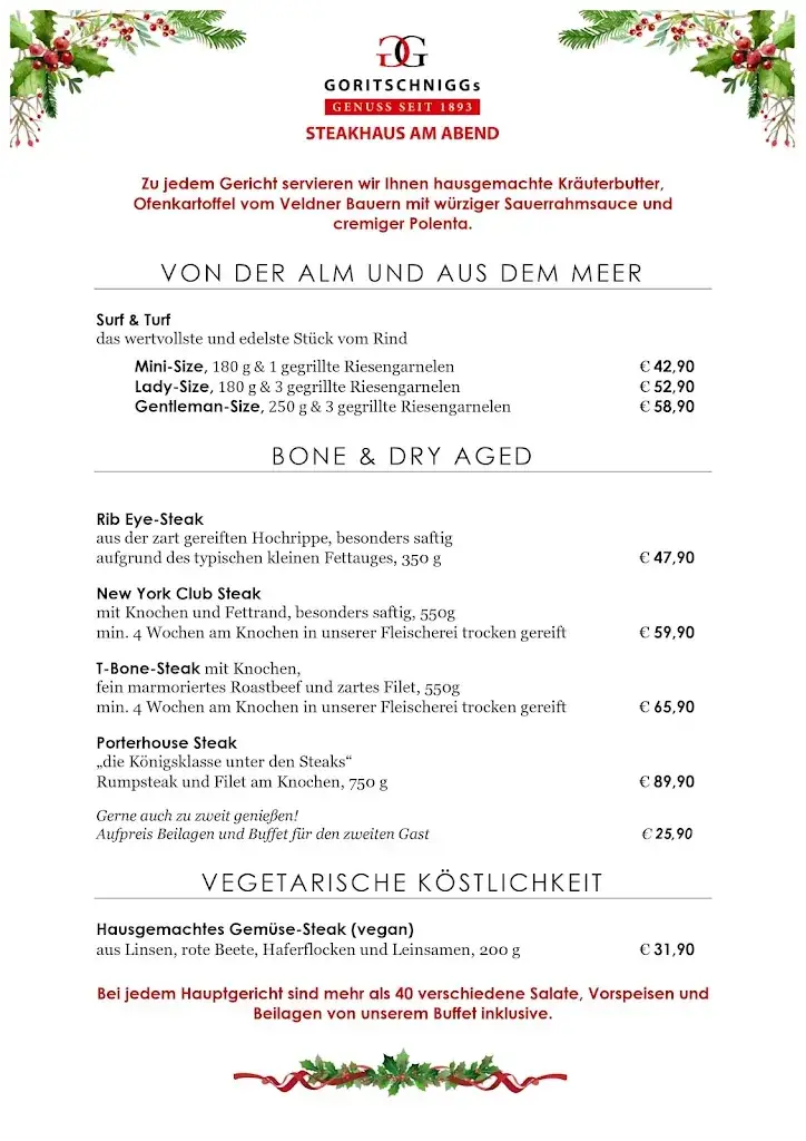 Menu_GORITSCHNIGGs Lunch am Tag | Steakhaus am Abend_Rosegg_image_1