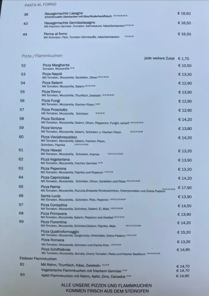 Menu_Restaurant zur Schiffslände_Reichenau_immagine_2