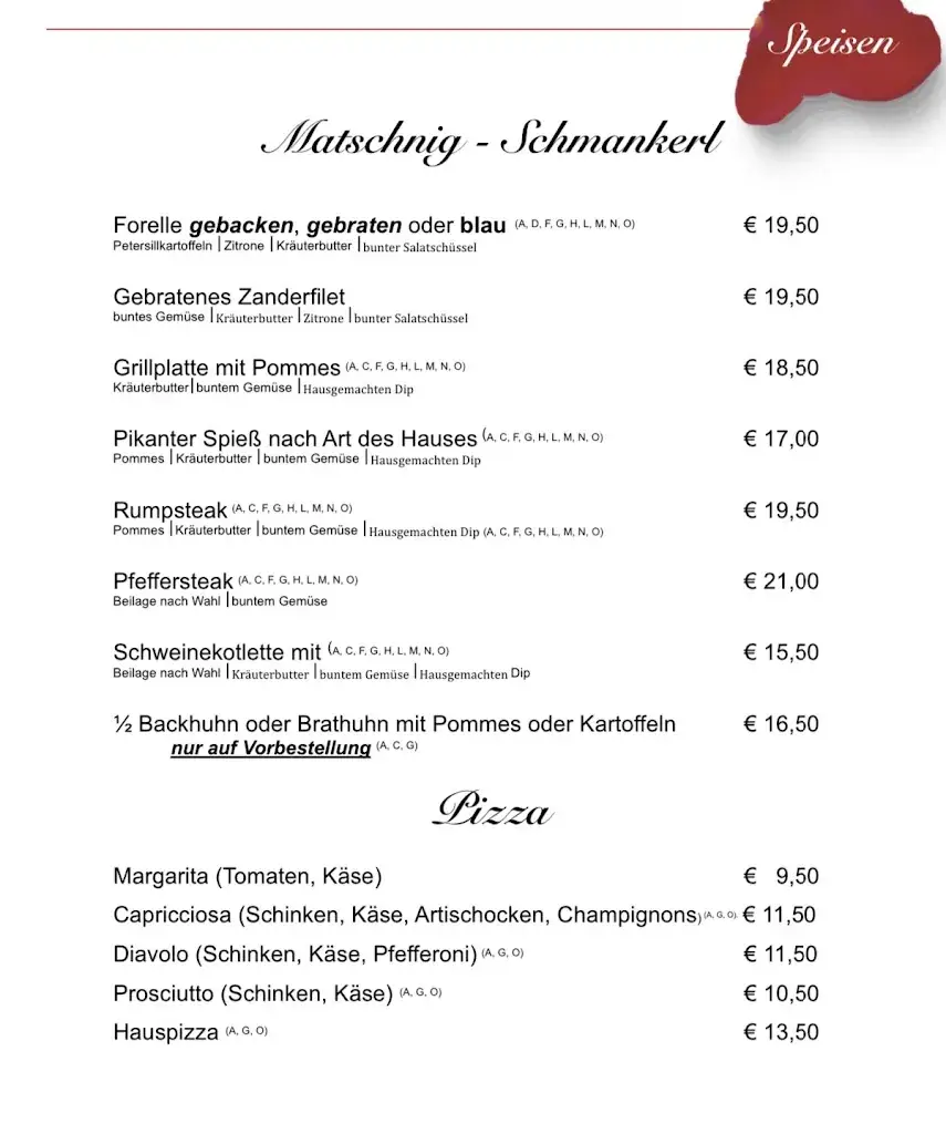 Menu_Gasthof/Rosenpension zum Matschnig_Sankt Jakob im Rosental_image_1