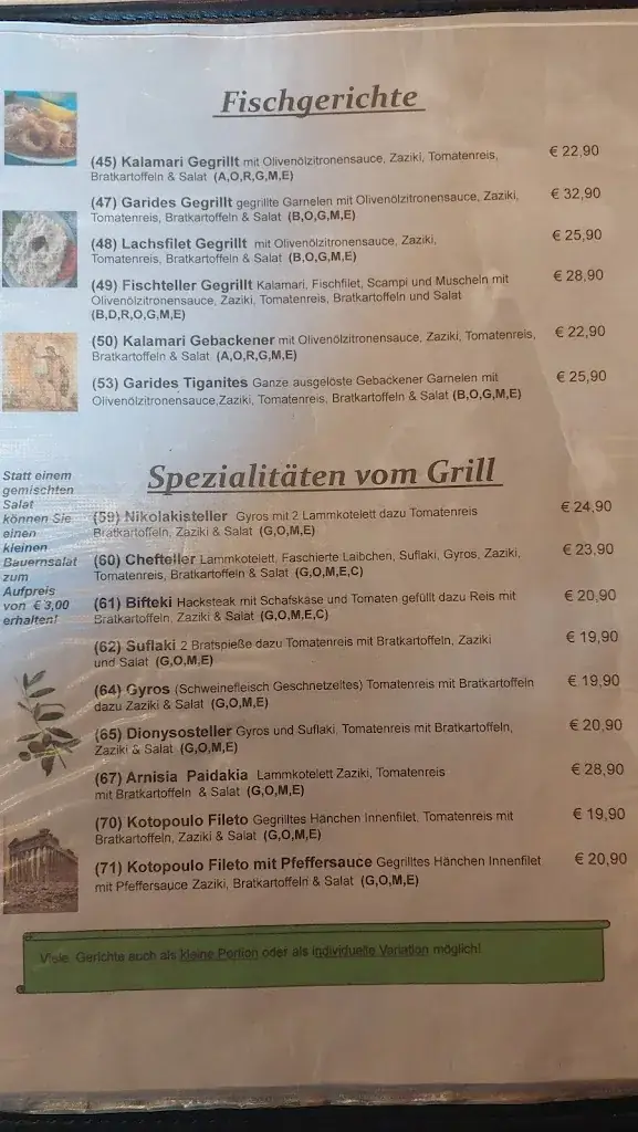 Menu_Santorini Taverne_Sankt Veit an der Glan_image_1