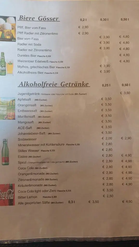 Menu_Santorini Taverne_Sankt Veit an der Glan_image_2