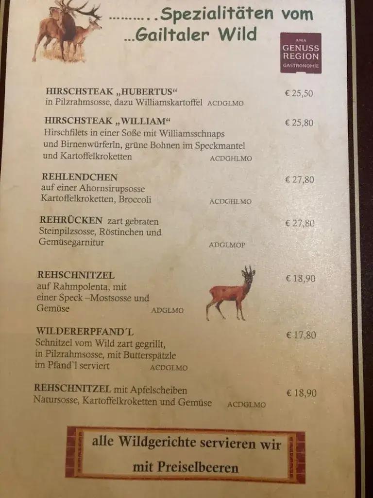 Menu_Cafe Restaurant TARMANN_Sankt Stefan im Gailtal_immagine_3