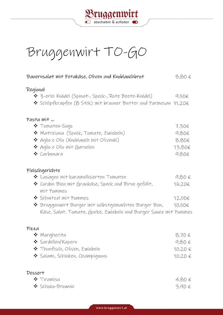 Menu_Gasthof Bruggenwirt_Sankt Jakob_image_1