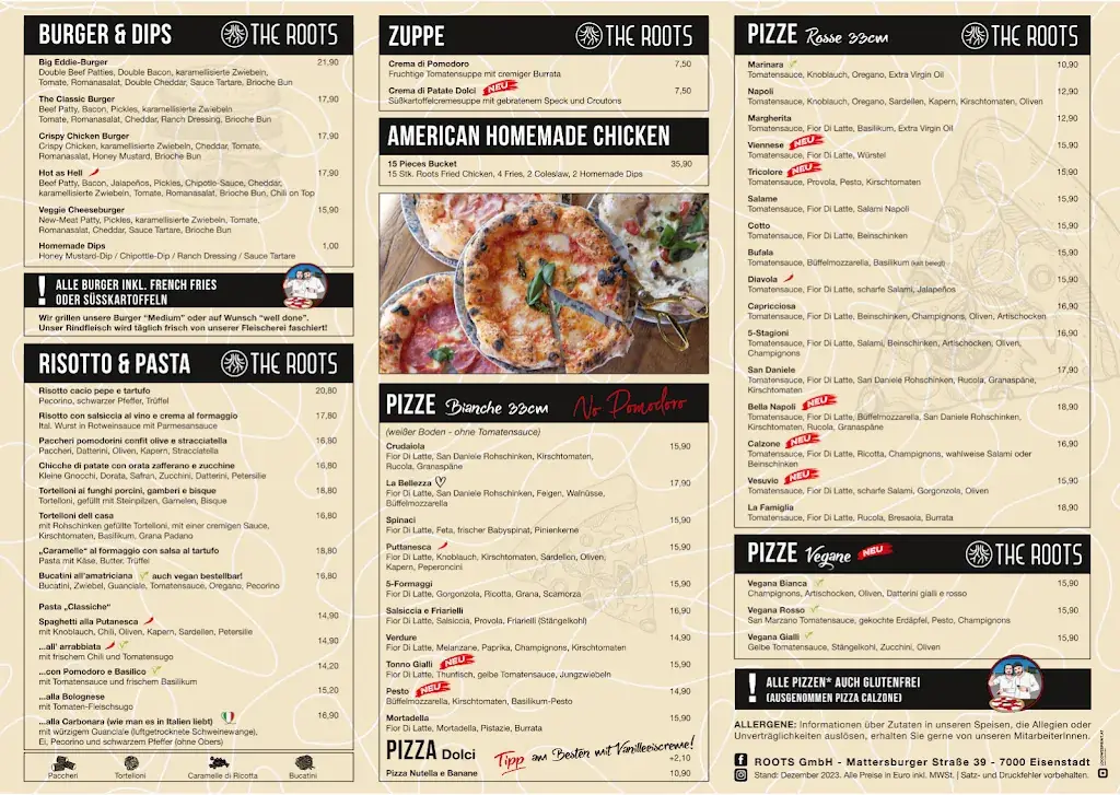 Menu_The Roots_Eisenstadt Stadt_image_1