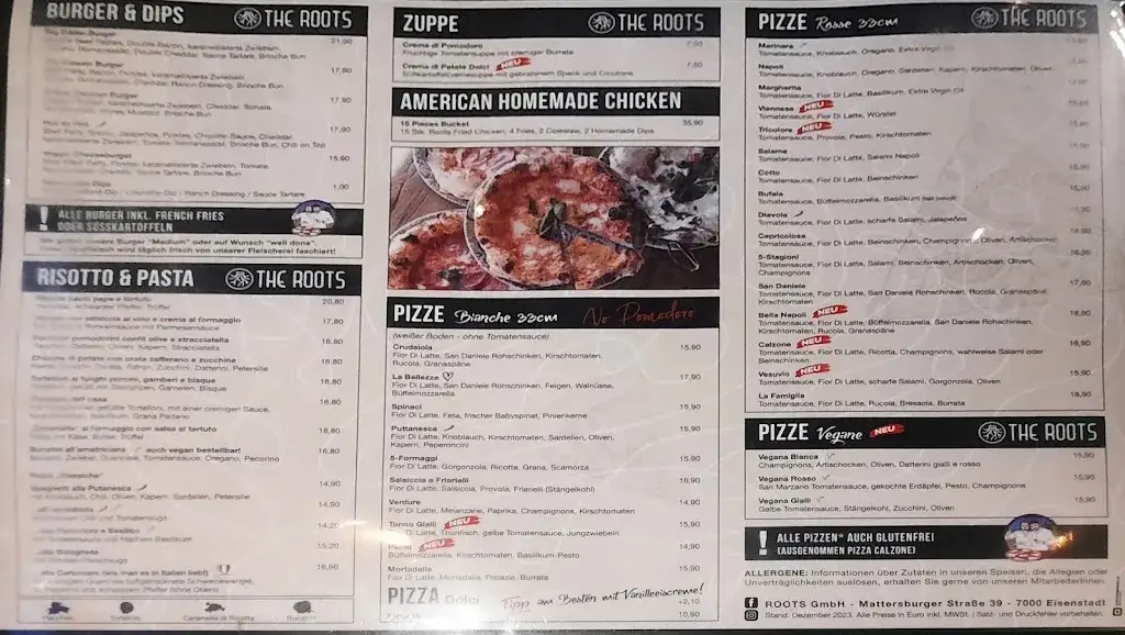Menu_The Roots_Eisenstadt Stadt_image_3