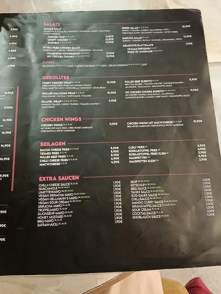 Menu_POME Food Bar_Spittal an der Drau District_immagine_3