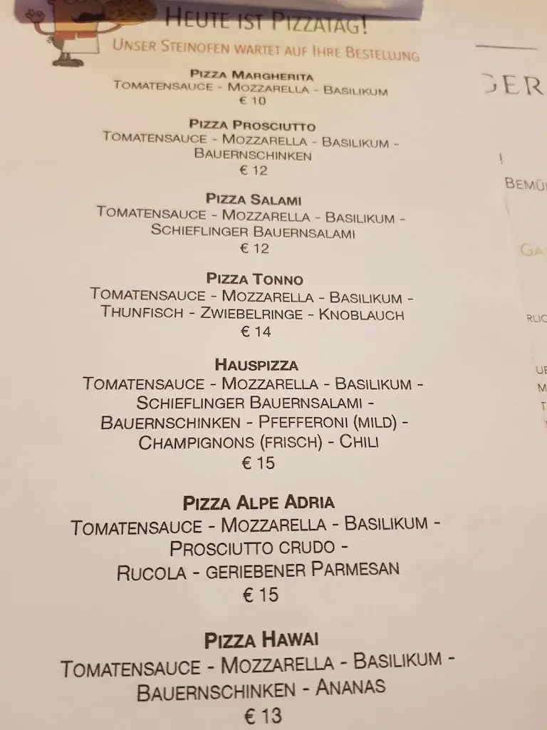 Menu_Gasthof Pension Bürger_Schiefling am See_immagine_4