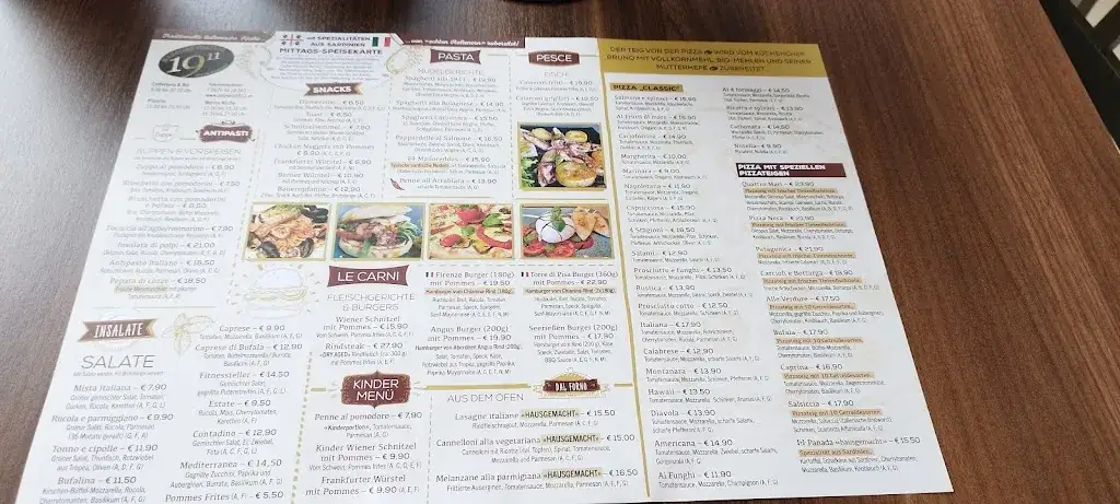 Menu_1911 Mangiare Italiano ristorante pizzeria bar_Schiefling am See_immagine_3